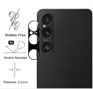 Xperia 1 VI Camera Lens Glass Protector Black