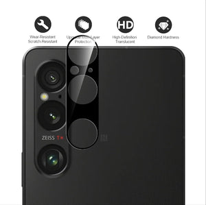 Xperia 1 VI Camera Lens Glass Protector Black