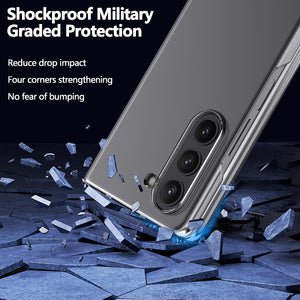 Samsung Galaxy Z Fold 5 Case Clear Shockproof Hard Cover