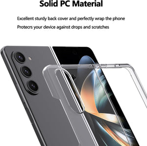 Samsung Galaxy Z Fold 5 Case Clear Shockproof Hard Cover