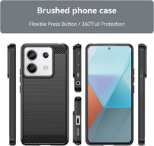 Xiaomi Redmi Note 13 Pro / Plus Case Carbon Fibre Phone Cover