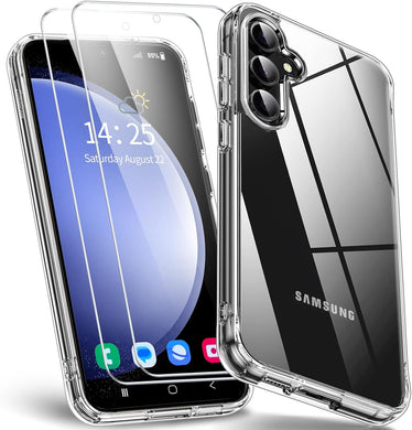 Samsung Galaxy S23 FE Case Clear Silicone Gel Phone Cover