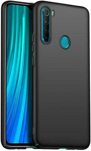 Xiaomi Redmi Note 8 Case Slim Hard Cover & Glass Screen Protector