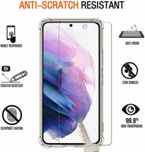 Samsung Galaxy S22+ 5G Case Clear Shockproof Cover & Glass Screen Protector