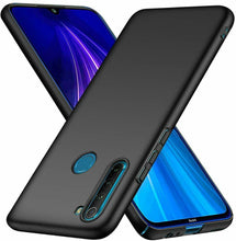 Xiaomi Redmi Note 8 Case Slim Hard Cover & Glass Screen Protector