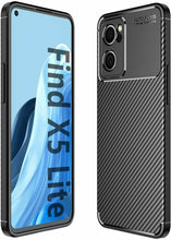 Oppo Find X5 Lite Case Carbon Gel Cover Ultra Slim Shockproof