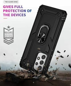 Samsung Galaxy A53 5G Case Kickstand Shockproof Ring Cover