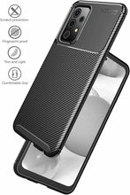 Samsung Galaxy A13 4G Case Carbon Slim Cover & Glass Screen Protector