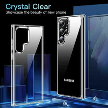 Samsung Galaxy S22 Ultra Case Clear Slim Gel Cover & Glass Screen Protector