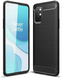 OnePlus 8T Case Carbon Gel Cover Ultra Slim Shockproof