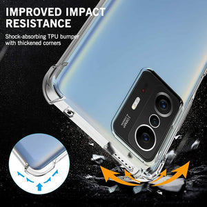 Xiaomi 11T Case Clear Silicone Slim Shockproof Gel Cover