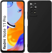 Xiaomi Redmi Note 11 Pro 5G Case Slim Silicone Cover &Glass Screen Protector