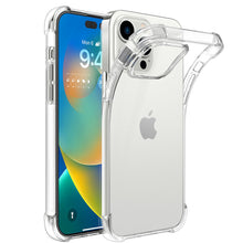 Apple iPhone 14 Pro Case Clear Shockproof Cover & Glass Screen Protector