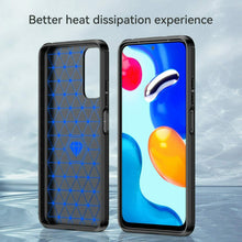 Xiaomi Redmi Note 11 Pro 5G Case Carbon Fibre Cover& Glass Screen Protector