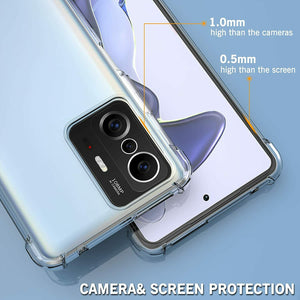 Xiaomi 11T Pro Case Clear Silicone Slim Shockproof Gel Cover