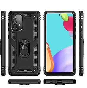 Samsung Galaxy A52 5G Case Kickstand Shockproof Ring Cover