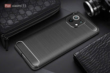 Xiaomi Mi 11 Case Carbon Gel Cover Ultra Slim Shockproof