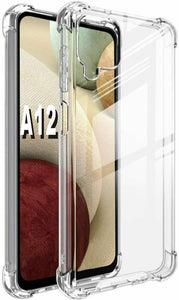 Samsung Galaxy M12 Case Clear Silicone Slim Shockproof Gel Cover