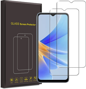 Oppo A17 Screen Protector Tempered Glass Case Friendly