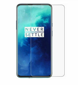 OnePlus 7T Case Clear Slim Gel Cover & 2 Pack Glass Screen Protector