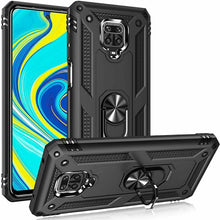 Xiaomi Redmi Note 9 Pro Max Case Kickstand Cover & Glass Screen Protector