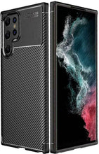 Samsung Galaxy S22 Ultra 5G Case Carbon Gel Cover Ultra Slim Shockproof