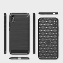 Xiaomi Redmi 9AT Case Carbon Gel Cover Ultra Slim Shockproof