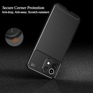 Xiaomi 11 Lite 5G NE Case Carbon Gel Cover Ultra Slim Shockproof