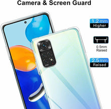 Xiaomi Redmi Note 11 Pro 5G Case Clear Silicone Ultra Slim Gel Cover 6.67"