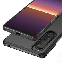 Sony Xperia 1 III Case Ultra Slim Hard Back Cover - Matte Black