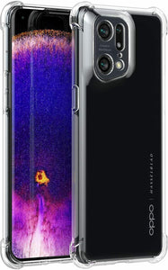 Oppo Find X5 Pro 5G Case Clear Silicone Slim Shockproof Gel Cover