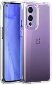 OnePlus 9 Case Clear Gel Cover & Glass Screen Protector