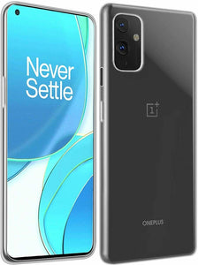 OnePlus 9 Case Clear Gel Cover & Glass Screen Protector