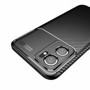 Oppo Find X5 Lite Case Carbon Gel Cover Ultra Slim Shockproof