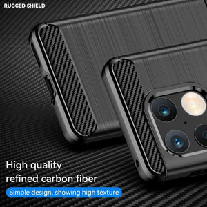 OnePlus 10 Pro Case Carbon Gel Cover Ultra Slim Shockproof