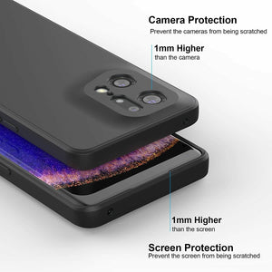 Oppo Find X5 Pro Case Slim Silicone Gel Cover - Matte Black