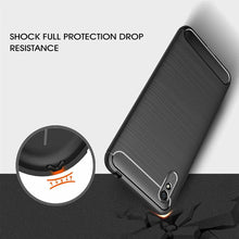 Xiaomi Redmi 9AT Case Carbon Gel Cover Ultra Slim Shockproof