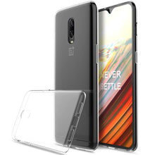 OnePlus 6T Case Transparent Clear Silicone Ultra Slim Gel Cover