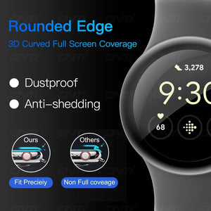 Google Pixel Watch Full Cover Screen Protector TPU