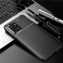 Xiaomi Redmi Note 11 4G Case Carbon Gel Cover Ultra Slim Shockproof