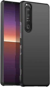 Sony Xperia 1 IV Case Hard Cover & Glass Screen Protector