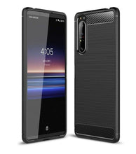 Sony Xperia 1 III Case Carbon Fibre Gel Cover Ultra Slim