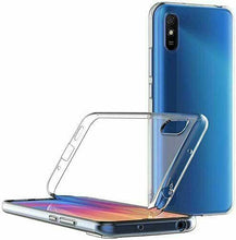 Xiaomi Redmi 9AT Case Clear Gel Cover & Glass Screen Protector