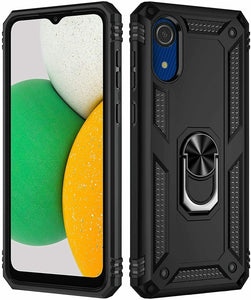 Samsung Galaxy A03 Core Case Kickstand Shockproof Ring Cover