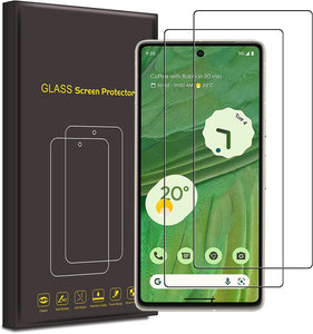 Google Pixel 7 Tempered Glass Screen Protector Case Friendly