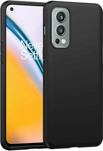 OnePlus Nord 2 5G Case Ultra Slim Hard Back Cover - Matte Black