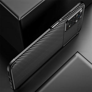 Xiaomi Redmi Note 11 4G Case Carbon Gel Cover Ultra Slim Shockproof