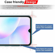 Xiaomi Redmi 9A Tempered Glass Screen Protector Case Friendly