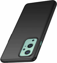 OnePlus 9 Case Slim Hard Back Cover & Glass Screen Protector