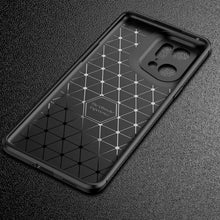 Oppo Find X5 Pro 5G Case Carbon Slim Cover & Glass Screen Protector